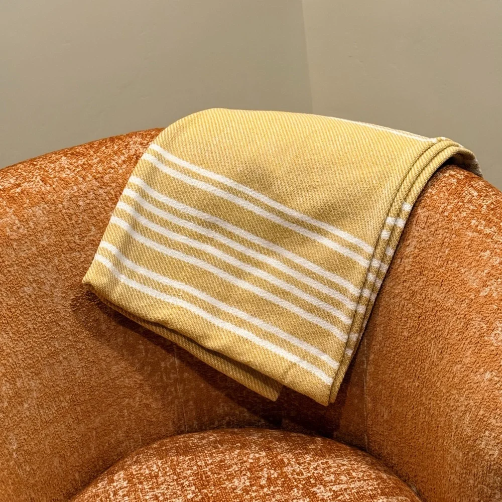 Hand-Woven in India 100% Cotton Throw NWT - Picture 3 of 4